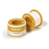 Leukopor 5.0cm x 5m Zinc Surgical Adhesive Tape per pack 1 x 6