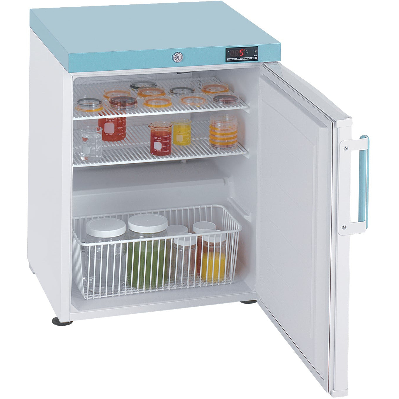 Lec LR207C - 82 Litre Laboratory Refrigerator - Solid Door