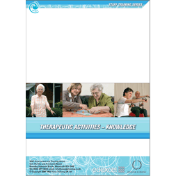 Adult Care Training Pack: Therapeutic Activities - USB Stick