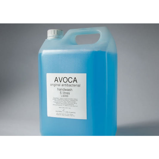 Avoca Antibacterial Handwash 5L - Discontinued