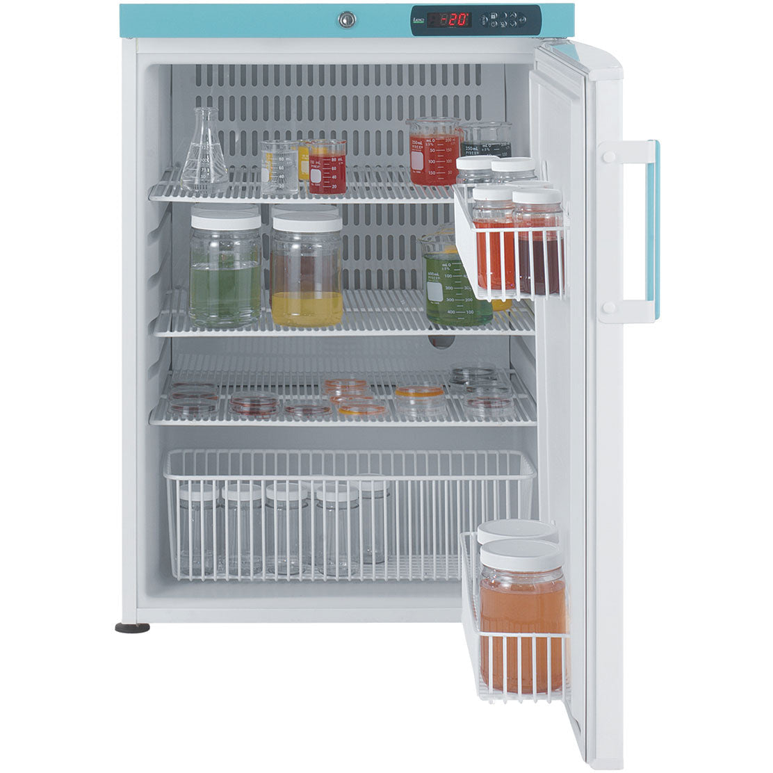 Lec LSR151UK - 151 Litre Laboratory Refrigerator - Solid Door 