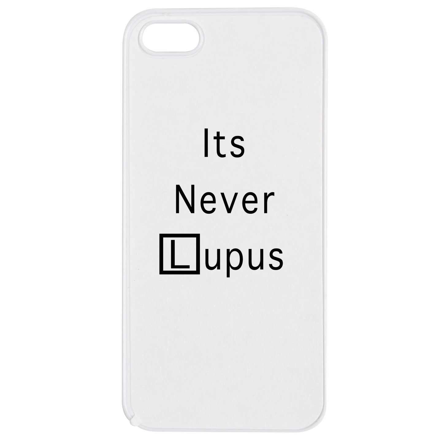 'It's Never Lupus' Phone Case - iPhone 5 & 5s
