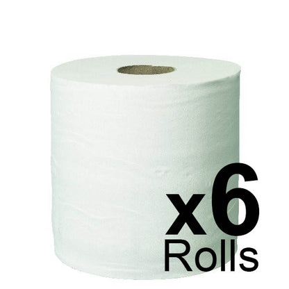 Pristine Centrefeed Roll White 1P - 300m - Case of 6 - Pristine