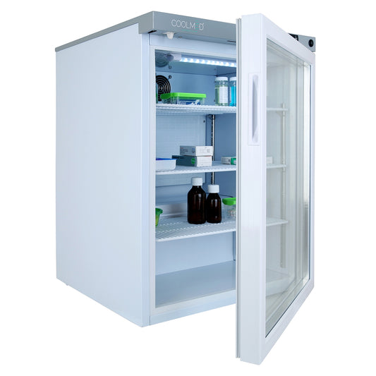 CoolMed Glass Door Refrigerator - 145 Litres - CMG125