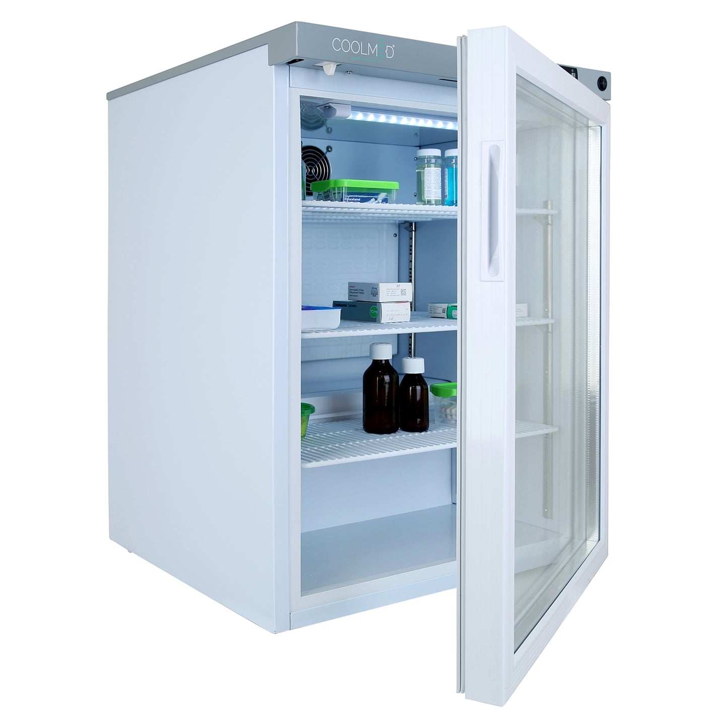 CoolMed Glass Door Refrigerator - 145 Litres - CMG125 - CoolMed
