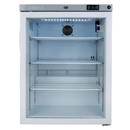 CoolMed Glass Door Refrigerator - 145 Litres - CMG125 - CoolMed