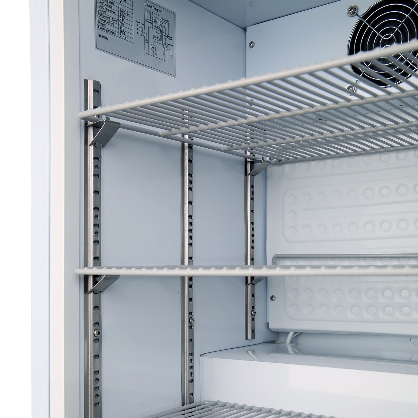 CoolMed Solid Door Refrigerator - 400 Litres - CMS400