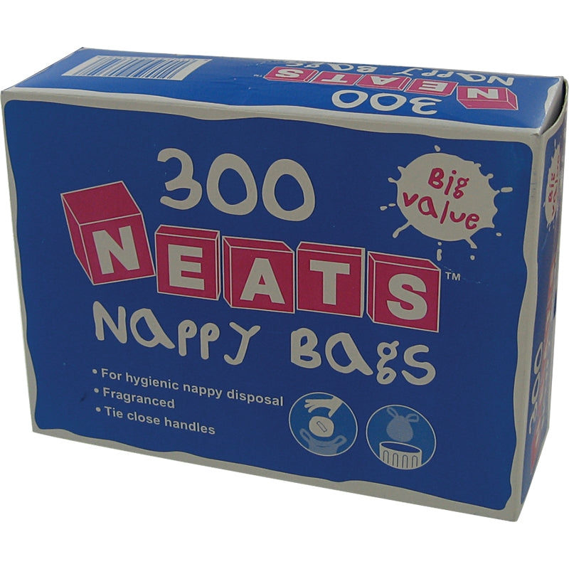 Neats Nappy Bags - Pack of 300 - Safety First Aid