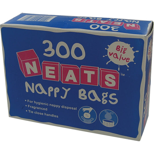 Neats Nappy Bags - Pack of 300 - Safety First Aid