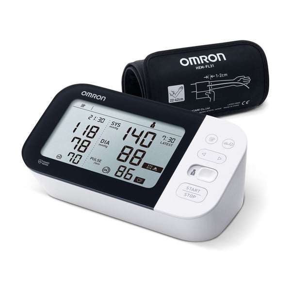 Omron M7 Intelli IT 360 Degree Accuracy Connected Upper Arm Blood Pressure Monitor - Omron