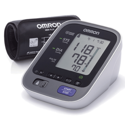 Omron Automatic Upper Arm Blood Pressure Monitor M7 Intelli IT - Omron