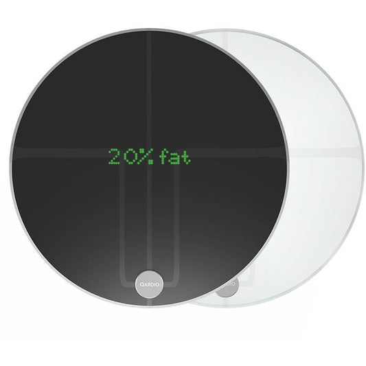 QardioBase 2 Wireless Smart Scale & Body Analyser - Volcanic Black - Qardio