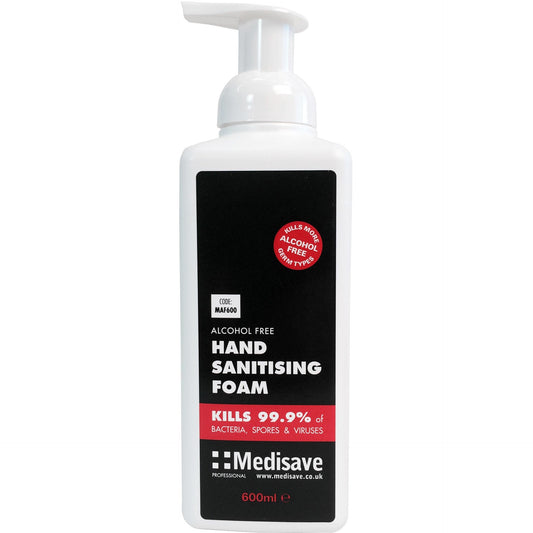 Medisave Professional Alcohol-Free Hand Foam - 600ml - 