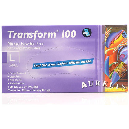 Supermax Aurelia Transform Nitrile Gloves - Pack of 100 - Large - Aurelia Gloves