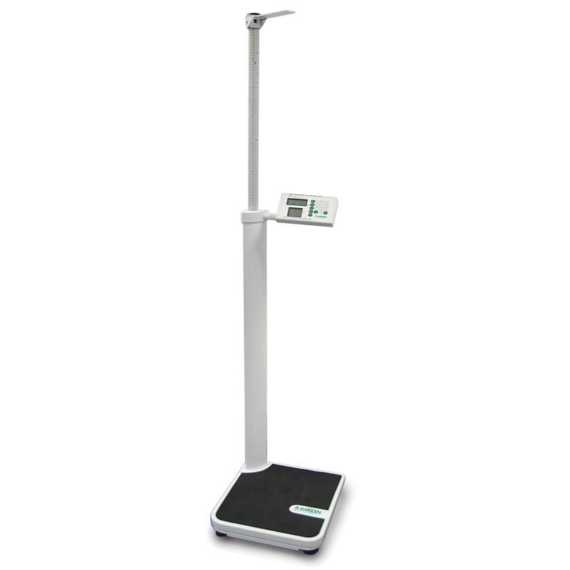 High Capacity Column Scale with Bluetooth and Integrated Height Measure