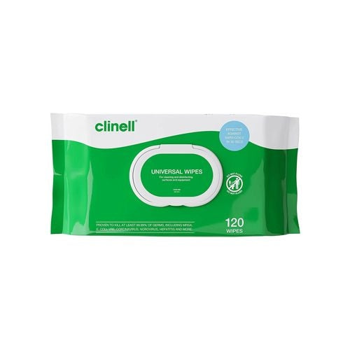 Clinell Large Universal Sanitising Wipes x 120