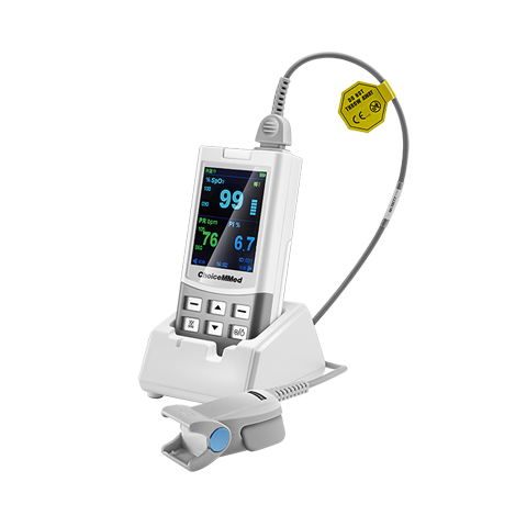 MD300M ChoiceMed Charger Stand for Hand Held Pulse Oximeter with Sensor - ChoiceMMed