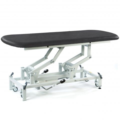 Therapy Hygiene Table, Hydraulic, Retractable Wheels - 152 x 65cm