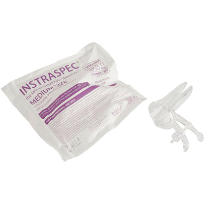 Instraspec Medium Plastic Vaginal Speculum x 25