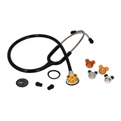 Paediatric Stethoscope With Clip-on Animal Faces