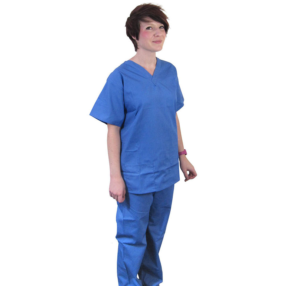 Unisex V-Neck Scrub Suit - 