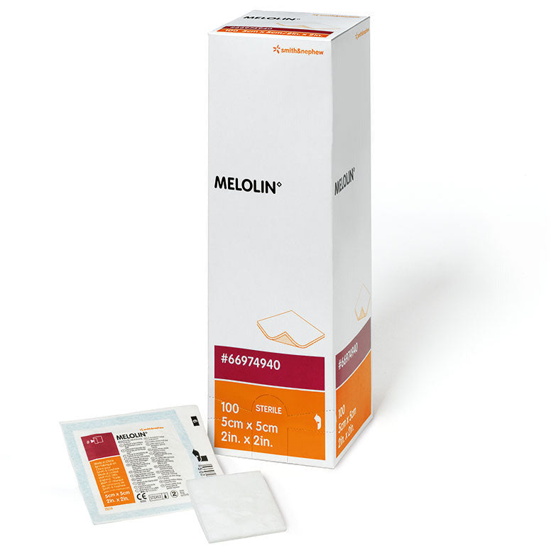 Melolin Dressing 10cm x 10cm Pack of 5 - 3S Healthcare