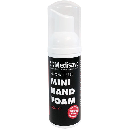 Medisave Professional Alcohol-Free Hand Foam - 50ml - 