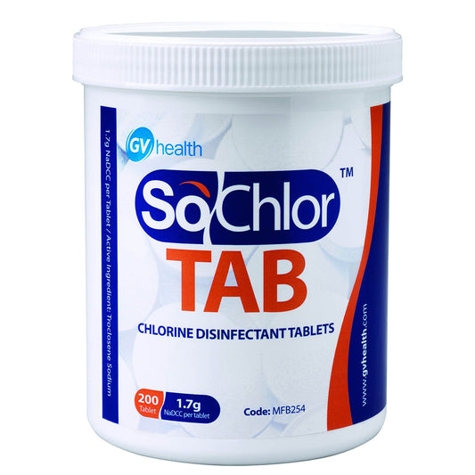 SoChlor TAB Disinfectant tablets (200 x 1.7g)