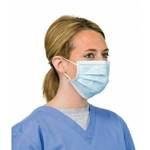 Non-Woven 3-Ply Blue Disposable Surgical Face Mask - Single - Discontinued