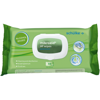 mikrozid® AF alcohol premium wipes - 50 flowpack - Mikrozid