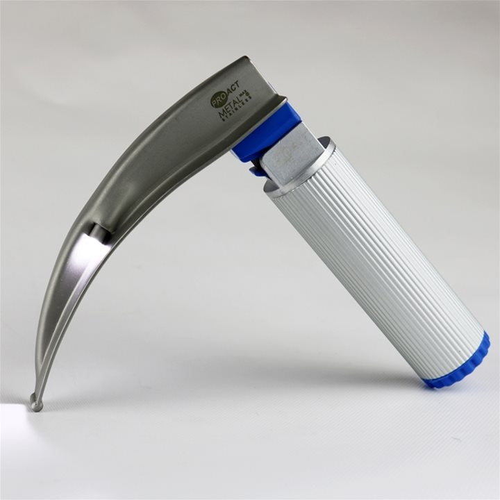 Metal Max+ Combi™ Laryngoscope Blade and Stubby Handle - MAC 3S (Pack of 10) - ProAct