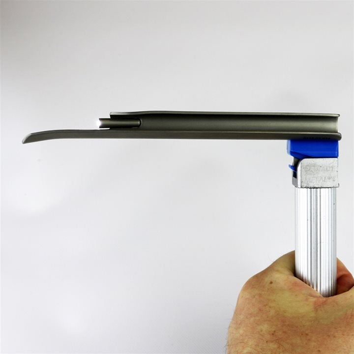 Metal Max+ Combi™ Laryngoscope Blade and Adult Handle - Miller 3 (Pack of 10) - ProAct