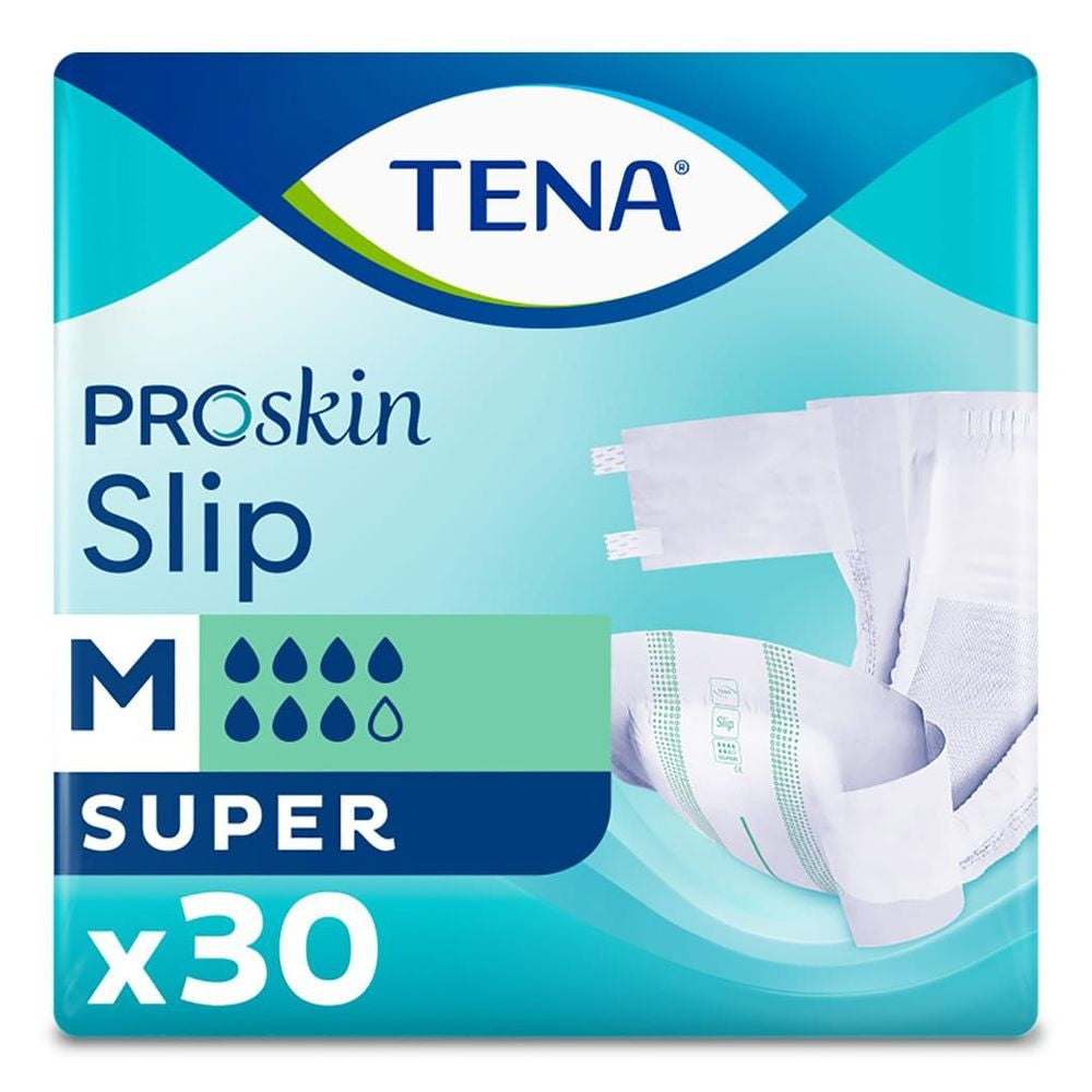 TENA Slip Super Medium - 30 Pack - TENA