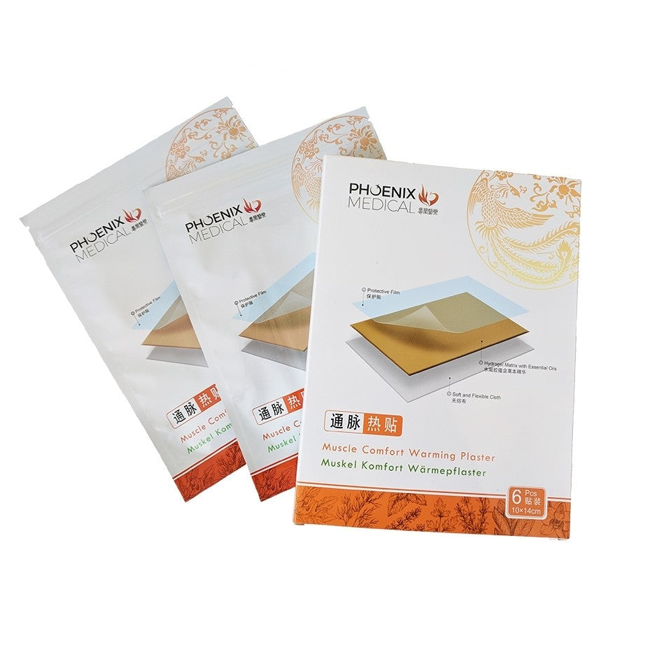 Muscle Comfort Herbal Warming Plasters - Phoenix Medical