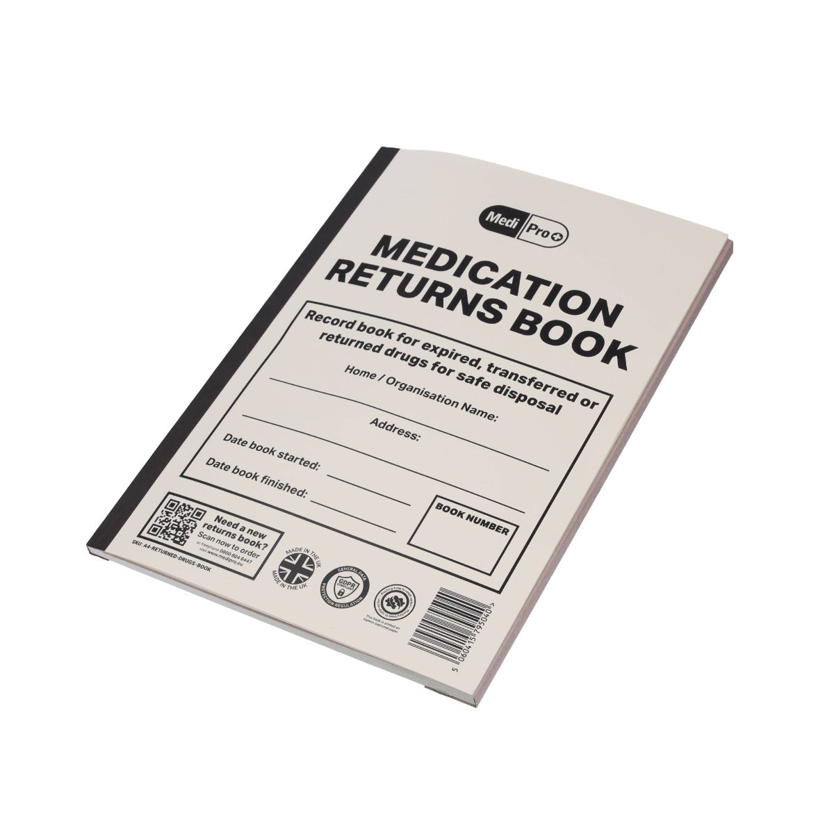 Compounded Medication Book Medication Returns Book – Medisave UK