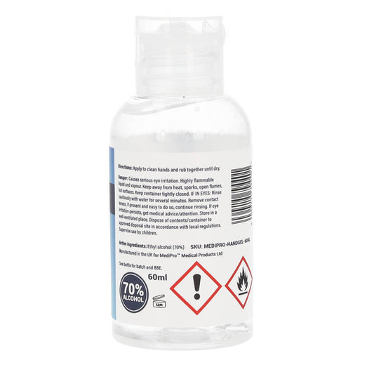 MediPro 70% Alcohol Hand Sanitiser 60ml - MediPro
