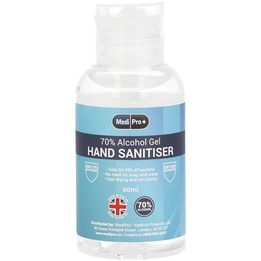 MediPro 70% Alcohol Hand Sanitiser 60ml - MediPro