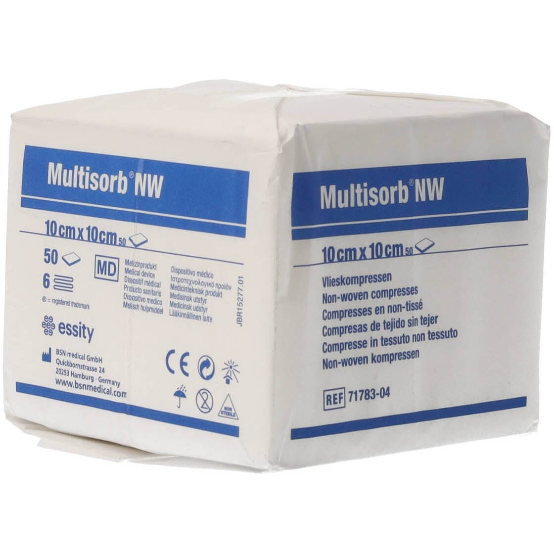 Multisorb Camo Example Multisorb Non-Sterile Non-Woven Swab 10cm x 10cm - 6ply Pack of 50 x 5 ...
