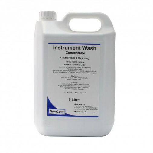 NewGenn Instrument Disinfectant 5 Litre Bottle (without pump) - NewGenn