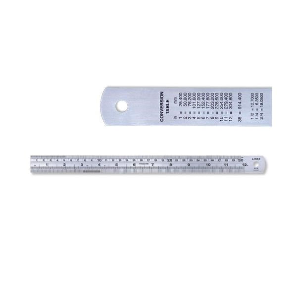 Line Ruler 300mm Linex Steel Ruler 300mm – Medisave UK