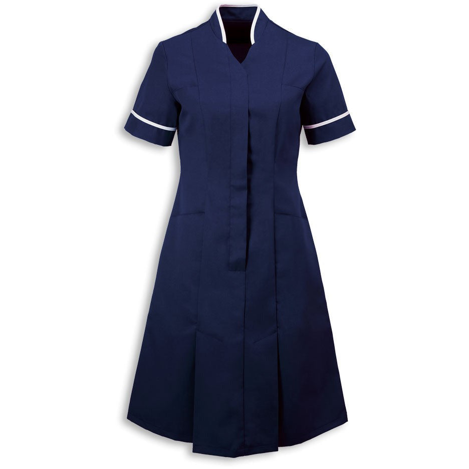 Nursing Dress with Mandarin Collar