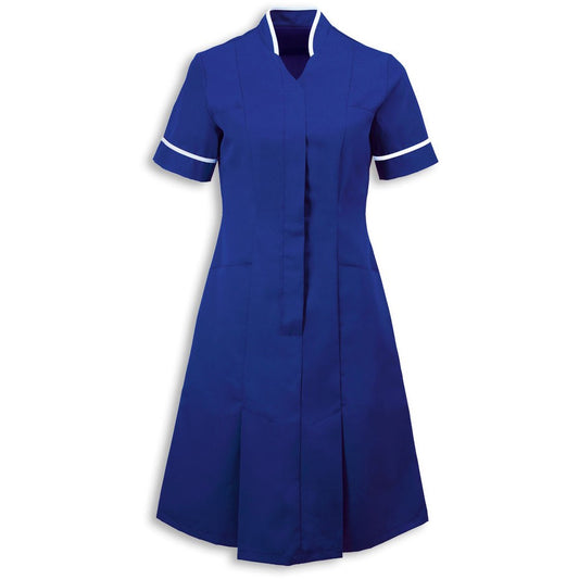 Nursing Dress with Mandarin Collar - 