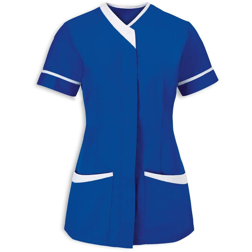 Women's Contrast Trim Tunic Top - 