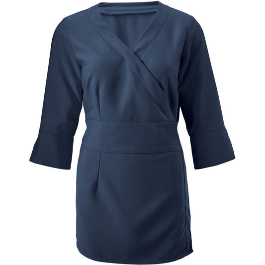 Women's 3/4 Sleeve Wrap Tunic - 