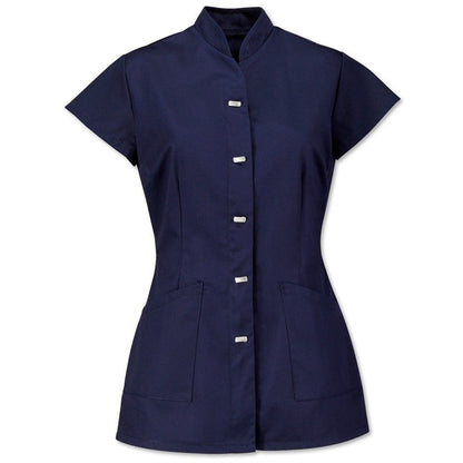 Women's Mock Fastening Tunic - 