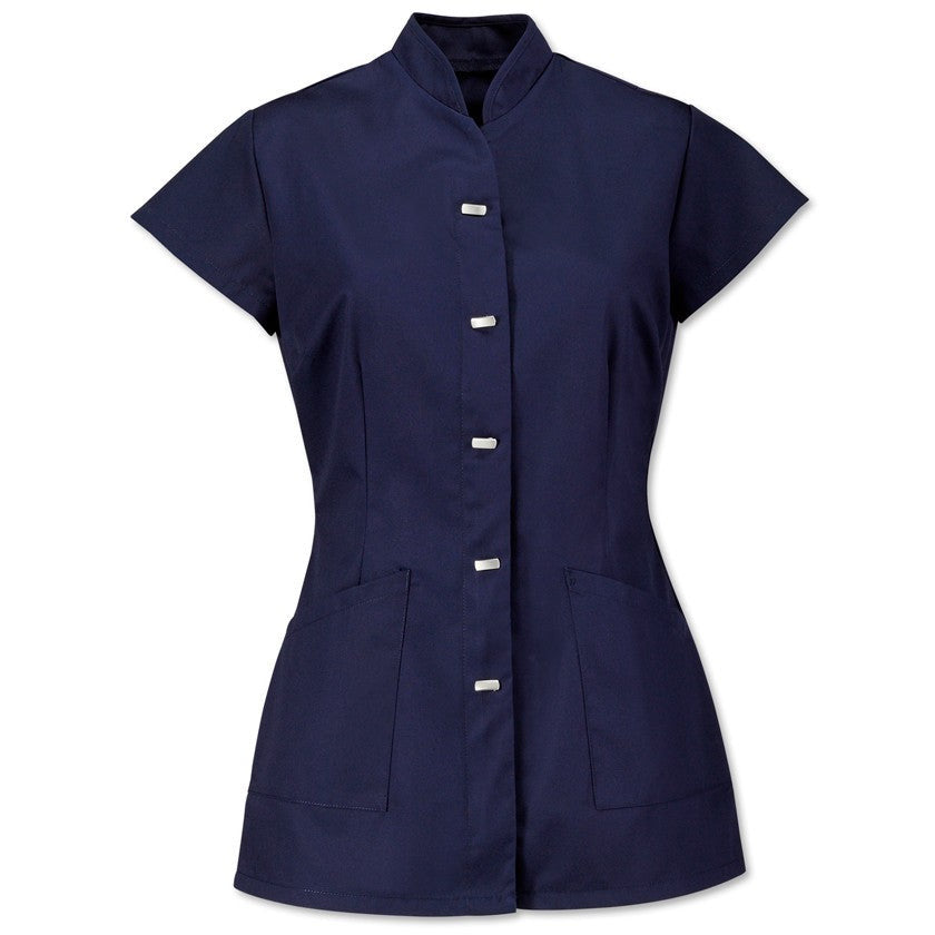 Women's Mock Fastening Tunic - 