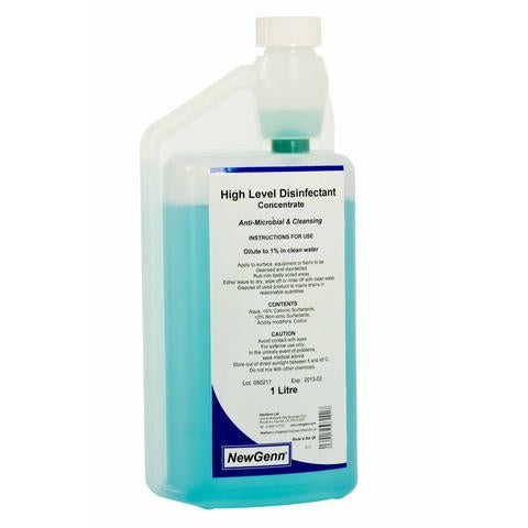 NewGenn High Level Disinfectant Non-Fragranced 1L - NewGenn