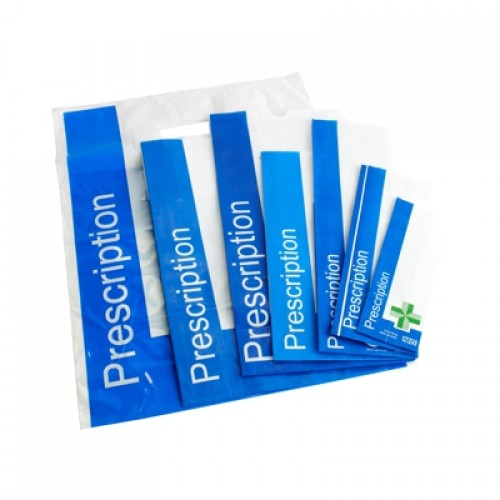 Paper NHS Prescription Bag - 318 x 152 + 102mm - Case of 1000 – Medisave UK