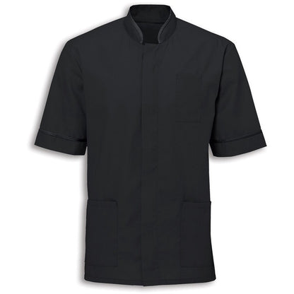 Men's Mandarin Collar Tunic Top - 