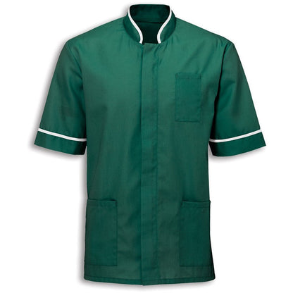 Men's Mandarin Collar Tunic Top - 